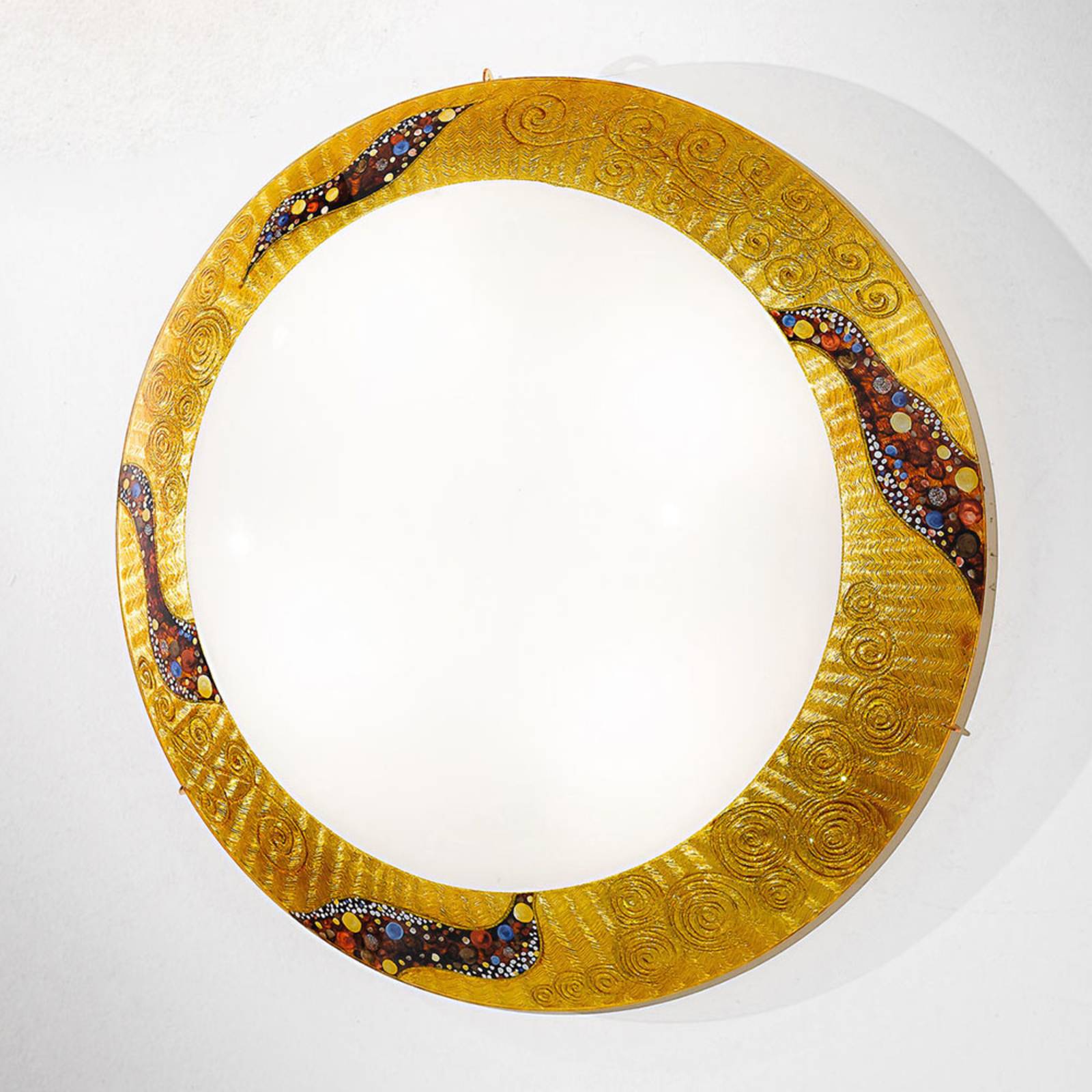 KOLARZ Serena Kiss Gold Wandleuchte 24 kt, Ø 50 cm KOLARZ Serena Kiss Gold Wandleuchte 24 kt, Ø 50 cm von KOLARZ