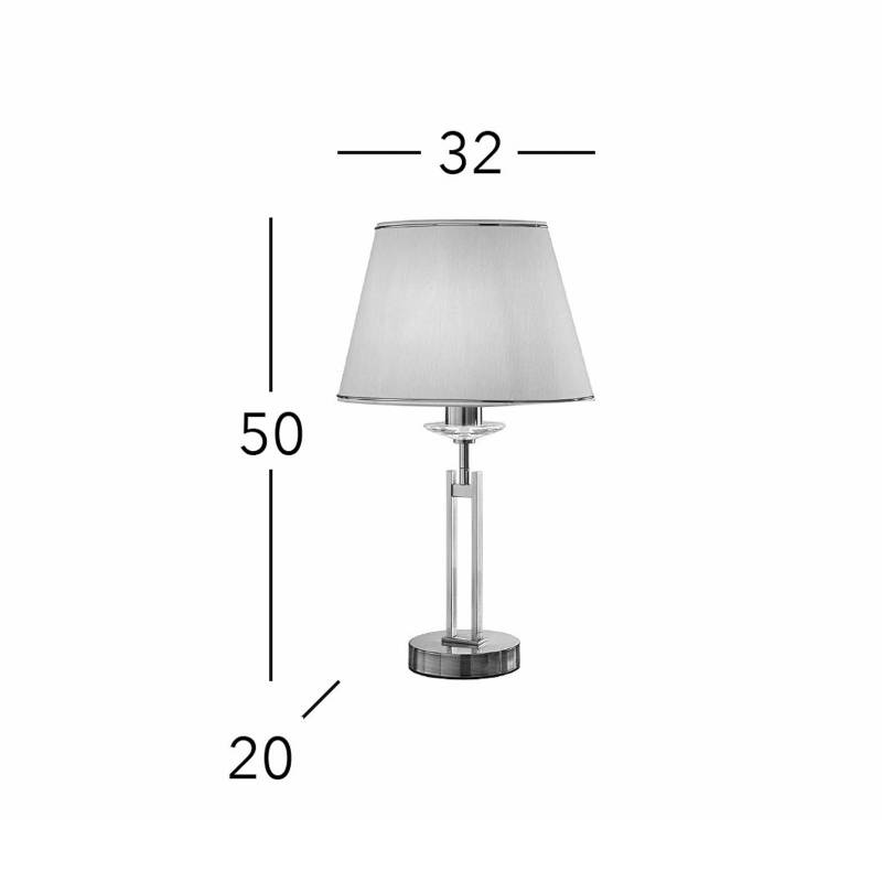KOLARZ Tischlampe Imperial, Höhe 50 cm, messingfarben von KOLARZ