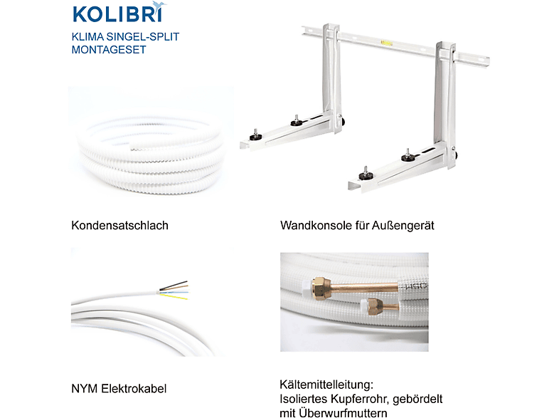 KOLIBRI 49300024 5m Montage-Set von KOLIBRI