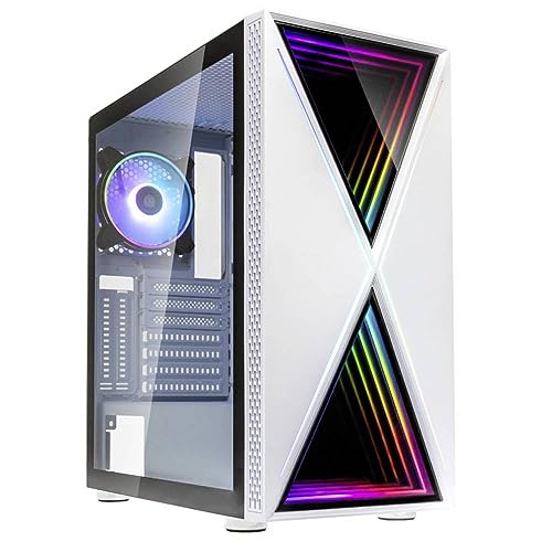 Kolink Void X ARGB Midi-Tower, Tempered Glass - weiß von KOLINK