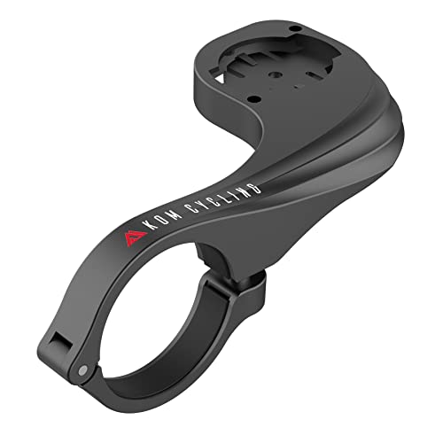 KOM Cycling Computerhalterung für die Verwendung mit der Garmin Edge-Serie. Kompatibel mit Einer Reihe von Garmin-Pendlern, einschließlich Garmin Edge 530 Mount und Garmin 830 von KOM Cycling