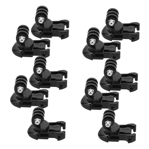 KOMBIUDA 10 Stück Karosserienockenhalterung Kamera-Saughalterung Action-Kamera-Adapter Autohalterung für Action-Kamera Kamerahalterung mit Saugnapf Saugkamerahalterung Abs Schwarz KOMBIUDA 10 Stück Karosserienockenhalterung Kamera-Saughalterung Action-Kamera-Adapter Autohalterung für Action-Kamera Kamerahalterung mit Saugnapf Saugkamerahalterung Abs Schwarz von KOMBIUDA