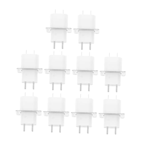 KOMBIUDA 10St Magnetische Steckdose für Mikrowellenherde microwave oven replacement parts microwave replacement parts Austausch des Magnetronsockels Mikrowellen-Glühbirne Plastik Weiß KOMBIUDA 10St Magnetische Steckdose für Mikrowellenherde microwave oven replacement parts microwave replacement parts Austausch des Magnetronsockels Mikrowellen-Glühbirne Plastik Weiß von KOMBIUDA