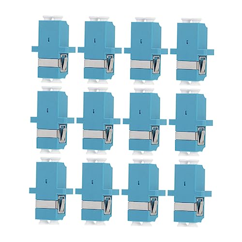 KOMBIUDA 12Stücke Faseradapter für Netzwerkanschlüsse Schnellverbinder für Internetverbindung Hochwertige Glasfaseradapter mit Niedrigen Einfügungsverlusten Einfacher KOMBIUDA 12Stücke Faseradapter für Netzwerkanschlüsse Schnellverbinder für Internetverbindung Hochwertige Glasfaseradapter mit Niedrigen Einfügungsverlusten Einfacher von KOMBIUDA