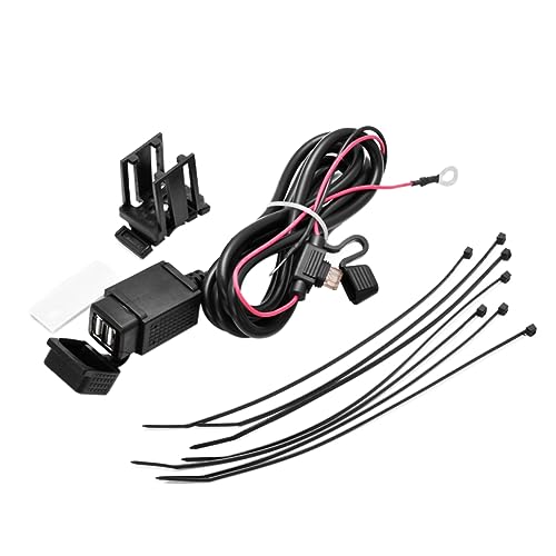 KOMBIUDA 12V Dual USB Ladegerät Wasserdichtes Ladegerät für Smartphones GPS Tablets Robuste Konstruktion Kabellänge für Victory KOMBIUDA 12V Dual USB Ladegerät Wasserdichtes Ladegerät für Smartphones GPS Tablets Robuste Konstruktion Kabellänge für Victory von KOMBIUDA