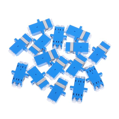 KOMBIUDA 15 Stück Glasfaseradapter Faserkoppler Flanschkupplung LWL-Adapteranschluss Singlemode-Faseranschluss Netzwerk-Internet- PVC Blue KOMBIUDA 15 Stück Glasfaseradapter Faserkoppler Flanschkupplung LWL-Adapteranschluss Singlemode-Faseranschluss Netzwerk-Internet- PVC Blue von KOMBIUDA
