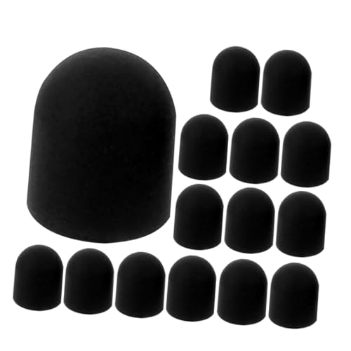 KOMBIUDA 15 Stück Kapazitiver Stiftstilkopf Silikonersatztipps für Stift Ersatztipp für Stiftstift Ersatzstiftspitzen Stiftersatzstiftspitze Stift ersetzen Kieselgel Black von KOMBIUDA
