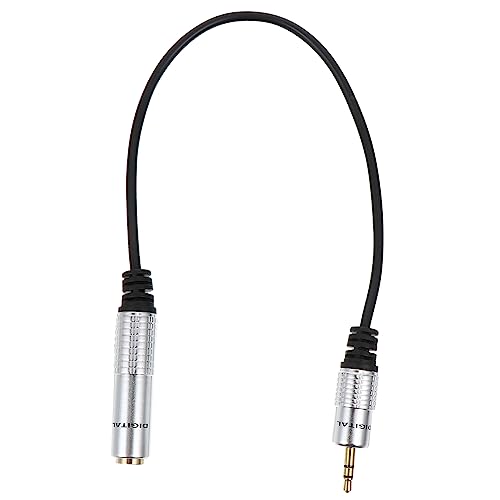 KOMBIUDA 1Stück Buchse Audiokonverter Kabel Stabiler Kopfhöreradapter für Hochwertige Audioübertragung für Hifi Lautsprecher Mobile Geräte von KOMBIUDA