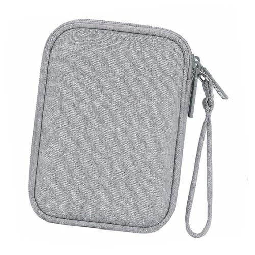 KOMBIUDA 1Stück Kopfhörer Aufbewahrungstasche Datenkabel Organizer Multifunktionale Reisetasche für Ladegeräte Zubehör Einlagige Graue Halterung für Reisen KOMBIUDA 1Stück Kopfhörer Aufbewahrungstasche Datenkabel Organizer Multifunktionale Reisetasche für Ladegeräte Zubehör Einlagige Graue Halterung für Reisen von KOMBIUDA