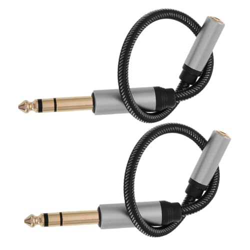 KOMBIUDA 2 Stück Audio-konvertierungskabel Kopfhörer-extender Ersatz-kopfhörerkabel Kopfhörer Mit Kabel Kopfhörerkabel Geflochten Audioverlängerungskabel Zinklegierung KOMBIUDA 2 Stück Audio-konvertierungskabel Kopfhörer-extender Ersatz-kopfhörerkabel Kopfhörer Mit Kabel Kopfhörerkabel Geflochten Audioverlängerungskabel Zinklegierung von KOMBIUDA
