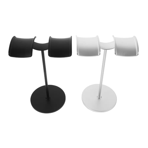 KOMBIUDA 2 Stück Kopfhörerständer Aufbewahrungsregal für Kopfhörer Headset-Aufbewahrungshalter Gaming -Headset -Halter Kopfhörerhalter Ständer Rack Ständer für Kopfhörer Plastik KOMBIUDA 2 Stück Kopfhörerständer Aufbewahrungsregal für Kopfhörer Headset-Aufbewahrungshalter Gaming -Headset -Halter Kopfhörerhalter Ständer Rack Ständer für Kopfhörer Plastik von KOMBIUDA