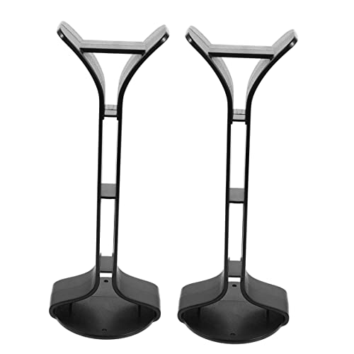 KOMBIUDA 2 Stück Kopfhörerständer Desktop-Kopfhörerhalterung Kopfhörerhalter für das Klassenzimmer Desktop-Kopfhörer-Organizer Kopfhörer-Tischaufhänger Abs Black KOMBIUDA 2 Stück Kopfhörerständer Desktop-Kopfhörerhalterung Kopfhörerhalter für das Klassenzimmer Desktop-Kopfhörer-Organizer Kopfhörer-Tischaufhänger Abs Black von KOMBIUDA
