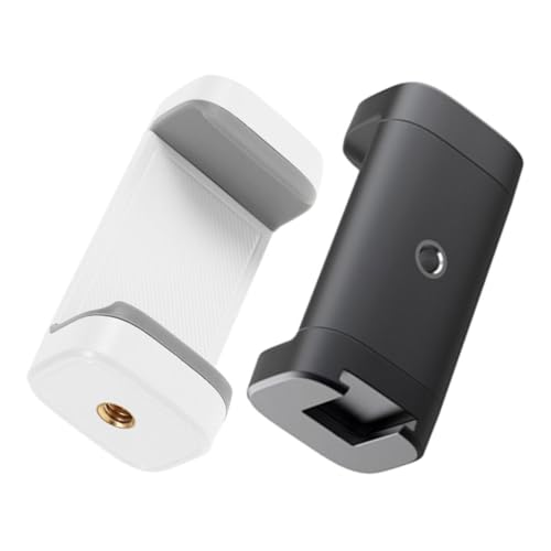 KOMBIUDA 2 Stück Live-Stativ Telefonhalterklemme Stativ-Telefonclip Telefoncliphalterung Telefonstativ Telefonhalter für Aufnahmen Telefonständer für die Aufnahme Plastik KOMBIUDA 2 Stück Live-Stativ Telefonhalterklemme Stativ-Telefonclip Telefoncliphalterung Telefonstativ Telefonhalter für Aufnahmen Telefonständer für die Aufnahme Plastik von KOMBIUDA