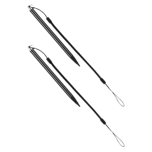 KOMBIUDA 2 Stück Resistiver Bildschirmstift Pad-zubehör Eingabestift Stiftstift Teil Widerstandsstift Tablet-Stift Touchscreen-Stift Stiftteile Black Aluminium KOMBIUDA 2 Stück Resistiver Bildschirmstift Pad-zubehör Eingabestift Stiftstift Teil Widerstandsstift Tablet-Stift Touchscreen-Stift Stiftteile Black Aluminium von KOMBIUDA