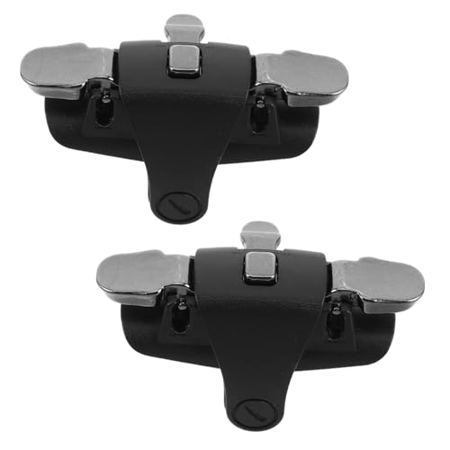 KOMBIUDA 2 Stück Spiel Griff Controller Für Telefon Handy Auslösen Mobiler Auslöser Handy-gamecontroller Auslöser Für Mobile Gamecontroller Spielgerät Black Zinklegierung KOMBIUDA 2 Stück Spiel Griff Controller Für Telefon Handy Auslösen Mobiler Auslöser Handy-gamecontroller Auslöser Für Mobile Gamecontroller Spielgerät Black Zinklegierung von KOMBIUDA