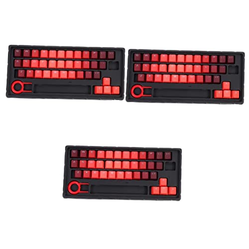 KOMBIUDA 3 Sätze Tastenkappe Ornament-sets Gaming-tastatur Mechanisch Tastaturzubehör Mechanische Tastatur Tastaturschutz Tastatur Wechseln Computertastaturen Tastatur-dekor Pbt Haushalt von KOMBIUDA