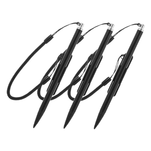 KOMBIUDA 3 Stück Resistiver Bildschirmstift Resistiver Touch-Stift Skizzierstift Skizzieren Widerstandsstift Widerstands-Anti-Kratzer-Stift Tablet-Stift Kupfer Black KOMBIUDA 3 Stück Resistiver Bildschirmstift Resistiver Touch-Stift Skizzierstift Skizzieren Widerstandsstift Widerstands-Anti-Kratzer-Stift Tablet-Stift Kupfer Black von KOMBIUDA