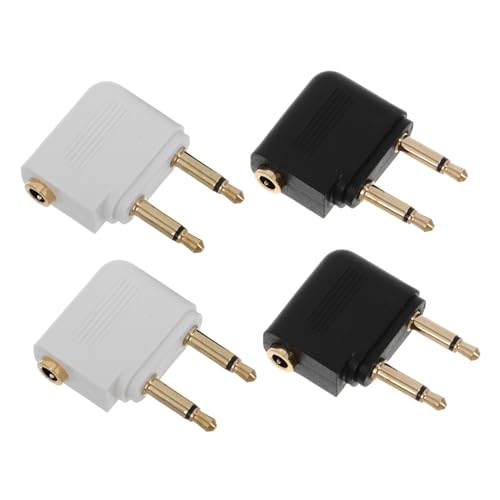 KOMBIUDA 4 Stück Aviation Kopfhörerstecker Flugzeugadapter Für Kopfhörer Airline Anschlüsse Flugzeug Kopfhöreradapter Flugzeug Audiobuchsenadapter Flugzeugadapter Kopfhörer Ldpe KOMBIUDA 4 Stück Aviation Kopfhörerstecker Flugzeugadapter Für Kopfhörer Airline Anschlüsse Flugzeug Kopfhöreradapter Flugzeug Audiobuchsenadapter Flugzeugadapter Kopfhörer Ldpe von KOMBIUDA