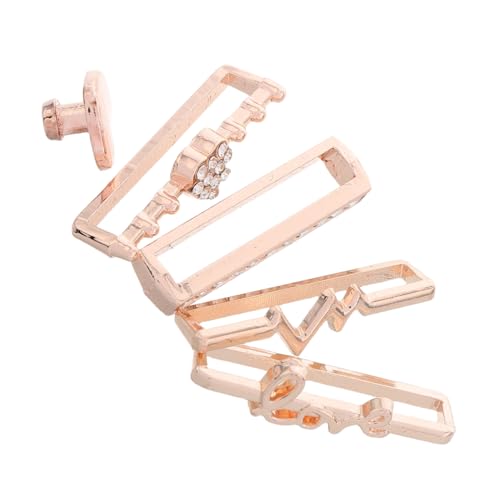 KOMBIUDA 5 Stück Riemen dekorativer Ring Uhrbandverschluss Schauen Sie Sich Charms für SmartWatch -Bands an Uhrenarmbänder aus Metall Uhrenzubehör Zinklegierung Rose von KOMBIUDA