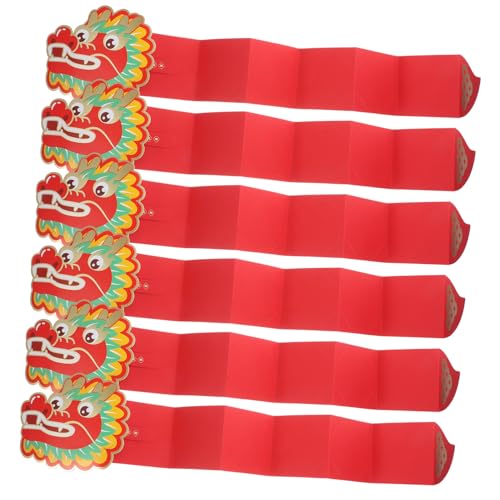 KOMBIUDA 6 Stück rotes Paket Papier Drachen Mond- briefumschläge rote umschläge chinesisch Geldpaket roter Umschlag Neujahr Geldbeutel Glück Geldbeutel KOMBIUDA 6 Stück rotes Paket Papier Drachen Mond- briefumschläge rote umschläge chinesisch Geldpaket roter Umschlag Neujahr Geldbeutel Glück Geldbeutel von KOMBIUDA