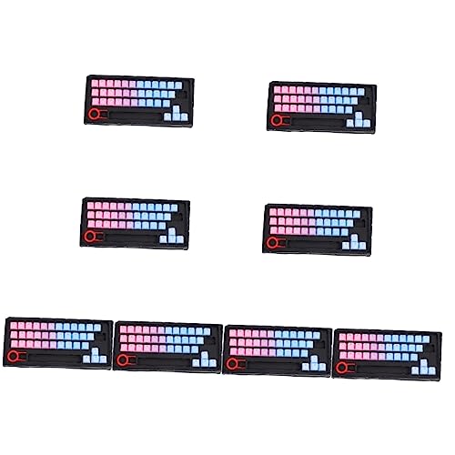 KOMBIUDA 8 Sätze Tastenkappe Tastaturzubehör Ornament-sets Computer Tastatur Tastaturmechanik Computertastaturen Tastatur Wechseln Mechaniker Anzug Tastatur-dekor Schutz Pbt Mechanisch von KOMBIUDA