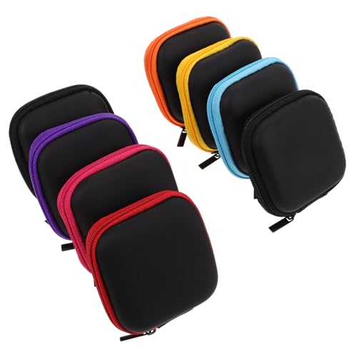 KOMBIUDA 8 Stück Kopfhörertasche Etui Für Ohrstöpsel Aufbewahrungstasche Für Kopfhörer Tasche Für Kopfhörerkabel Datenkabelspeicherfall Tasche Für Elektronisches Zubehör Eva KOMBIUDA 8 Stück Kopfhörertasche Etui Für Ohrstöpsel Aufbewahrungstasche Für Kopfhörer Tasche Für Kopfhörerkabel Datenkabelspeicherfall Tasche Für Elektronisches Zubehör Eva von KOMBIUDA
