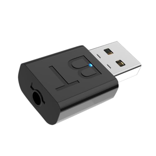 KOMBIUDA Adapter für Auto Tv Audio Sender Empfänger Tragbarer Audiokadapter für Drahtlose Verbindung zu Lautsprechern Kopfhörern Kompakte Bauweise KOMBIUDA Adapter für Auto Tv Audio Sender Empfänger Tragbarer Audiokadapter für Drahtlose Verbindung zu Lautsprechern Kopfhörern Kompakte Bauweise von KOMBIUDA