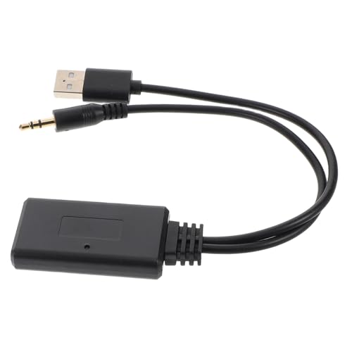 KOMBIUDA Audioadapter Autoradio Anschlussadapter Kabelloser Lautsprecheradapter Kabelloser Audioadapter Autoanschluss Für Musik Auto Zusatzadapter Kupfer Schwarz KOMBIUDA Audioadapter Autoradio Anschlussadapter Kabelloser Lautsprecheradapter Kabelloser Audioadapter Autoanschluss Für Musik Auto Zusatzadapter Kupfer Schwarz von KOMBIUDA