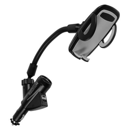 KOMBIUDA Auto Handyhalterung mit Dual USB Ladegerät Universelle Halterung für Geräte Stabil Kratzfest für Fahrzeuge für Navigation KOMBIUDA Auto Handyhalterung mit Dual USB Ladegerät Universelle Halterung für Geräte Stabil Kratzfest für Fahrzeuge für Navigation von KOMBIUDA