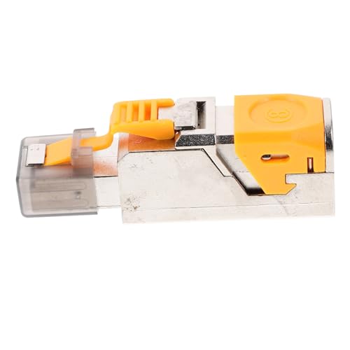 KOMBIUDA Cat Geschirmter Modularer Plug für Netzwerkanschlüsse Werkzeugloser für Cata Kabel Hochgeschwindigkeit Langlebig KOMBIUDA Cat Geschirmter Modularer Plug für Netzwerkanschlüsse Werkzeugloser für Cata Kabel Hochgeschwindigkeit Langlebig von KOMBIUDA