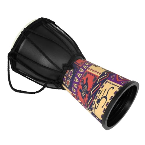 KOMBIUDA Djembe tambourine percussion instrumente afrikanische trommel Schlaginstrument Kind Anfänger kleine Handtrommel Afrikanische Schlagtrommel Percussion- PVC-Trommelschale von KOMBIUDA