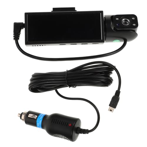 KOMBIUDA Dual-Lens-antriebsrekorder Autoradio Mit Rückfahrkamera LKW-rückfahrkamera Armaturenbrett-Kamera Rückfahrkamerasysteme Für LKW Rückfahrkamera Für Auto Forscher Rv Schwarz Plastik KOMBIUDA Dual-Lens-antriebsrekorder Autoradio Mit Rückfahrkamera LKW-rückfahrkamera Armaturenbrett-Kamera Rückfahrkamerasysteme Für LKW Rückfahrkamera Für Auto Forscher Rv Schwarz Plastik von KOMBIUDA
