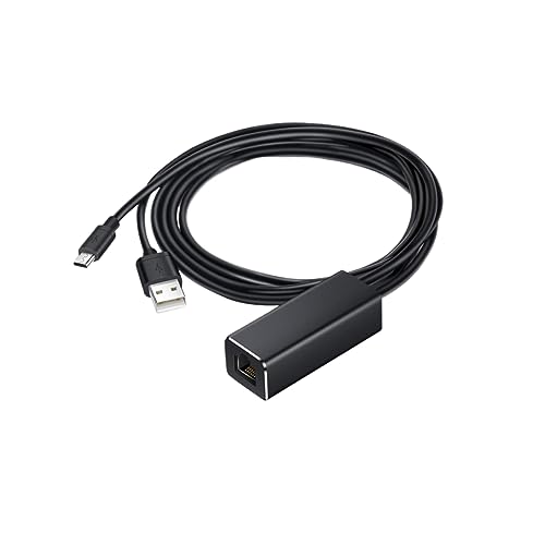 KOMBIUDA Ethernet Adapter Micro USB Mbps Netzwerkkarte für Ethernet Adapter für Stabile Internetverbindung Schwarz KOMBIUDA Ethernet Adapter Micro USB Mbps Netzwerkkarte für Ethernet Adapter für Stabile Internetverbindung Schwarz von KOMBIUDA