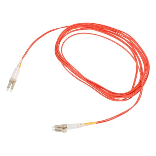 KOMBIUDA Faser-Jumper Glasfaser-Patchkabel Konsolenkabel Glasfaser-Transceiver digitales optisches Audiokabel Faserspleißer optisches digitales Audiokabel PVC Orange von KOMBIUDA