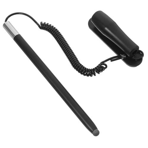 KOMBIUDA Federstift Auto-navigationsstift Touchscreen-Eingabestift Touchscreens Eingabestift Touchscreen-Stift Eingabestifte Kugelschreiber Berühren Aluminium Black von KOMBIUDA
