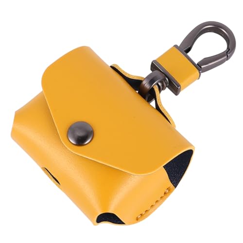 KOMBIUDA Kopfhörer Fall Tragetasche Für Kopfhörer Haut Für Ohrhörer Abdeckung Beutel Etui Mit Schlüsselanhänger Headset Bleigießen Schutzhülle Für Kabellose Kopfhörer Gelb KOMBIUDA Kopfhörer Fall Tragetasche Für Kopfhörer Haut Für Ohrhörer Abdeckung Beutel Etui Mit Schlüsselanhänger Headset Bleigießen Schutzhülle Für Kabellose Kopfhörer Gelb von KOMBIUDA