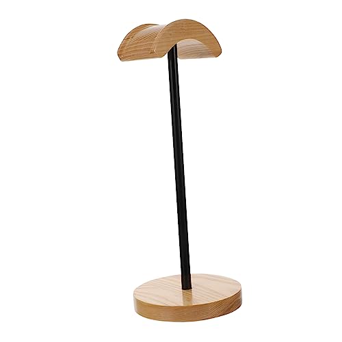 KOMBIUDA Kopfhörerständer Kopfhörerhalter Aus Holz Headset-Halterung Aluminiumständer Für Headset Headset-tischständer Kopfhörer-aufbewahrungsregal Khaki Hölzern KOMBIUDA Kopfhörerständer Kopfhörerhalter Aus Holz Headset-Halterung Aluminiumständer Für Headset Headset-tischständer Kopfhörer-aufbewahrungsregal Khaki Hölzern von KOMBIUDA