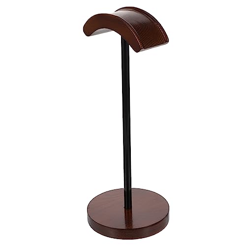 KOMBIUDA Kopfhörerständer Kopfhörerhalterung Headset-Rack Headset-Halter-ständer Headset-tischständer Kopfhörer-aufbewahrungsregal Headset-Halterung Kaffee Hölzern KOMBIUDA Kopfhörerständer Kopfhörerhalterung Headset-Rack Headset-Halter-ständer Headset-tischständer Kopfhörer-aufbewahrungsregal Headset-Halterung Kaffee Hölzern von KOMBIUDA