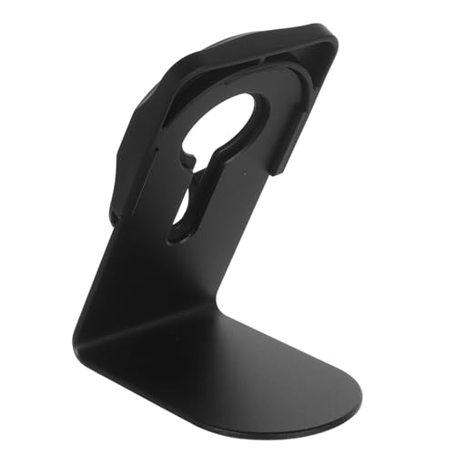 KOMBIUDA Ladegerät elektronische Ladestation Inhalter des Telefonladeständers Smartphone -Basis handyhalter Mobiltelefonständer Telefon-Ladepad Aluminiumlegierung Black von KOMBIUDA