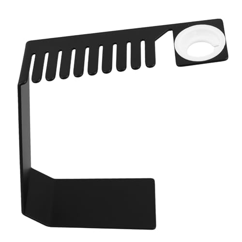 KOMBIUDA Ladestation Ansehen Uhrenzubehör Smartwatch Ladestation Ladehalterung Uhrenarmbandhalter Aufbewahrung Von Uhrenbändern Smartwatch-ladestation Rostfreier Schwarz von KOMBIUDA