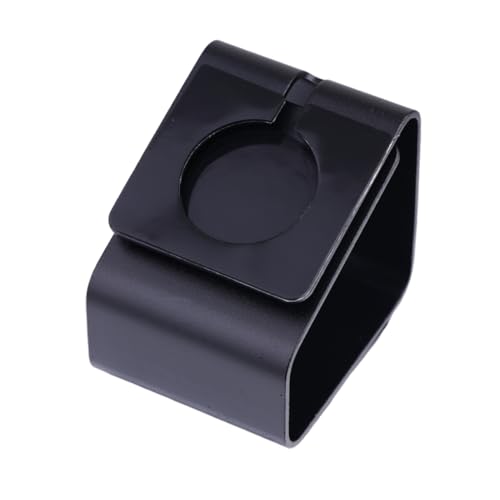 KOMBIUDA Metallische Smartwatch Ladestation Ladedock für Stabiler Uhrenhalter mit Rutschfestem Silikonkissen Kompatibel mit Modellen Schwarz von KOMBIUDA