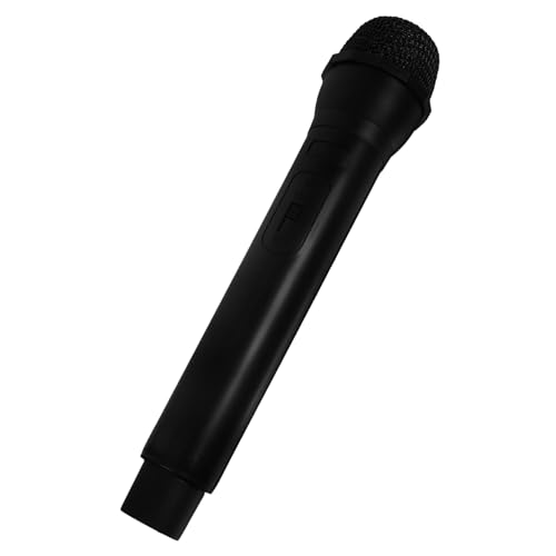 KOMBIUDA Mikrofon für Rollenspiele Mikrofon für Singen Mini Mikrofon Bühnenmikrofon Mikrofon-Modellierungs-Requisite vor, Spiel zu Plastik Black KOMBIUDA Mikrofon für Rollenspiele Mikrofon für Singen Mini Mikrofon Bühnenmikrofon Mikrofon-Modellierungs-Requisite vor, Spiel zu Plastik Black von KOMBIUDA