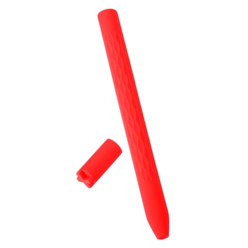 KOMBIUDA Schutzhülle für den Touchscreen-Stift Stylus Stiftetui schützende Stiftabdeckung kleines Federmäppchen Touchscreen elektronische Stiftschutzabdeckung Kieselgel rot KOMBIUDA Schutzhülle für den Touchscreen-Stift Stylus Stiftetui schützende Stiftabdeckung kleines Federmäppchen Touchscreen elektronische Stiftschutzabdeckung Kieselgel rot von KOMBIUDA