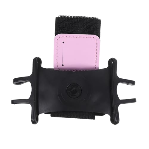 KOMBIUDA Sporthandy-Armtasche Handyhalter am Handgelenk für Damen Sportinhalter Handyhalter für die Hand Telefon Brieftasche Armband Trainingseinhaber Handytaschen Pu Rosa von KOMBIUDA