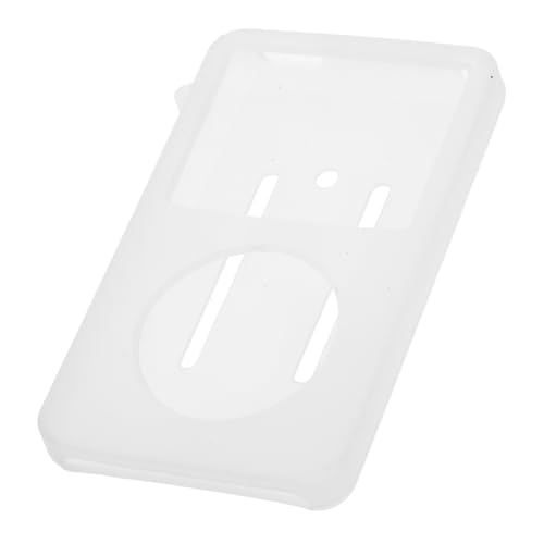 KOMBIUDA -schutzfall Abdeckung Ärmel Hüllen Für Audio-Player Mp3-player-hülle Mp3-player-schutz Audio-Player-hülle Silikonhülle Für Musikplayer Music Player Halter Weiß Kieselgel von KOMBIUDA
