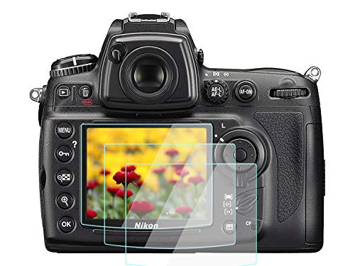Nikon LCD-Displayschutzfolien für Nikon D7000, D90, D700, D300S Digitalkamera, 2 Stück von Komet