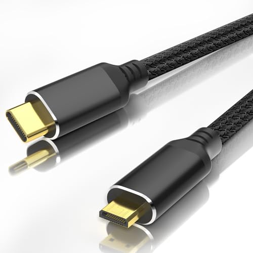 4K Micro-HDMI auf USB C, 90 cm, High Speed 4K @ 60 Hz, unidirektionales Micro-HDMI auf Typ-C-Kabel, unterstützt Raspberry Pi 4, Odin Lite, Kamera, Video-Capture Card, Laptop 4K Micro-HDMI auf USB C, 90 cm, High Speed 4K @ 60 Hz, unidirektionales Micro-HDMI auf Typ-C-Kabel, unterstützt Raspberry Pi 4, Odin Lite, Kamera, Video-Capture Card, Laptop von KOMGILK
