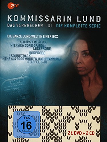 Kommissarin Lund - Die komplette Serie [21 DVDs + 2CDs/ Limited Edition] von KOMMISSARIN LUND