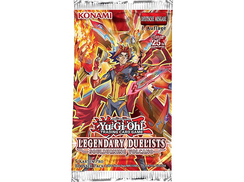 KONAMI DIGITAL ENTERTAINM. Yu-Gi-Oh! Legendary Duelists:Soulburning Volcano Booster Sammelkarten von KONAMI DIGITAL ENTERTAINM.