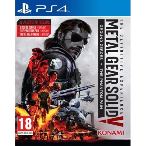 MGS 5 PS-4 Definitive Exp. Metal Gear Solid 5 + Ground Zeroes + DLC von KONAMI